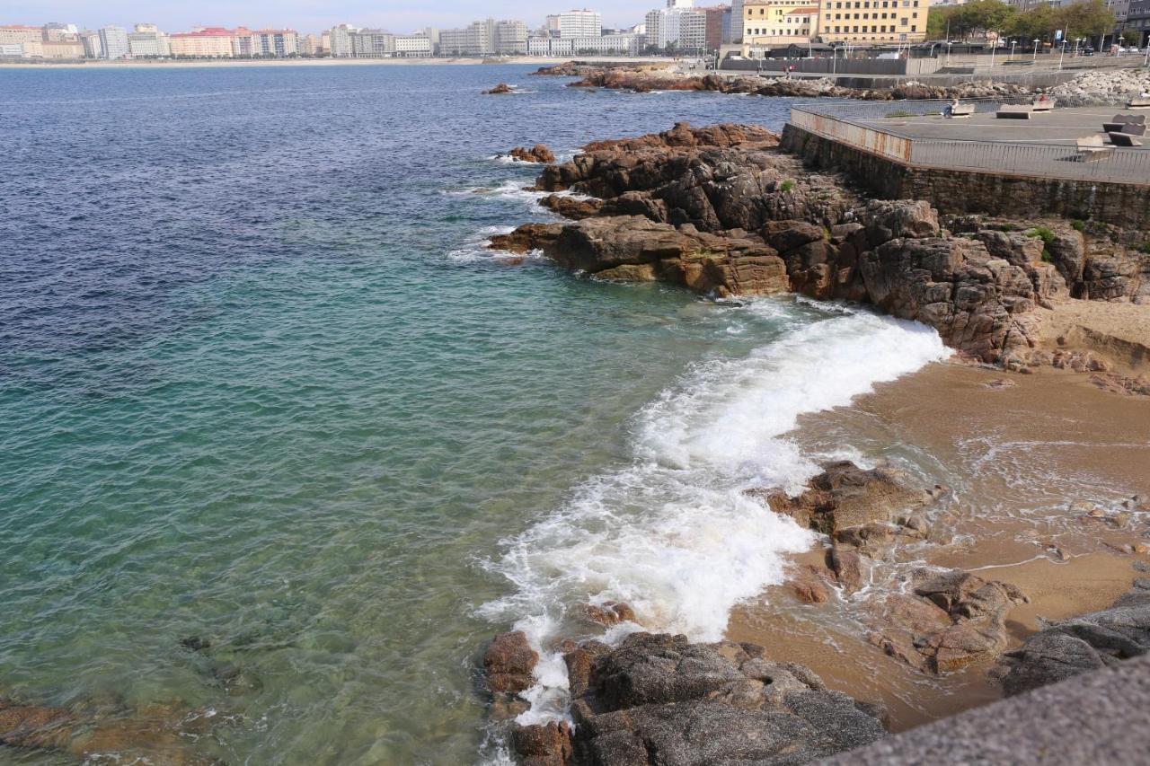 Apartamento Orzan Playa La Coruña Eksteriør bilde